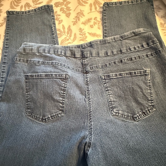 Classic Blue Women's Jeans Pull -on Size 18W - Picture 2 of 6